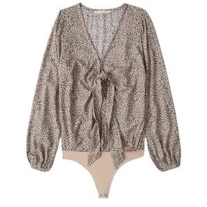 Abercrombie & Fitch Leopard Bodysuit